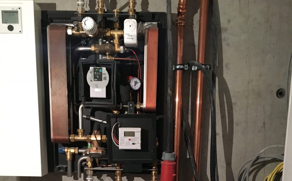 Ein Blick ins Innere einer Übergabestation